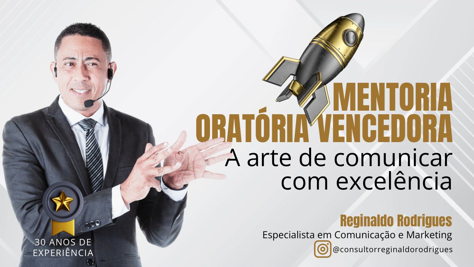 Reginaldo Mentoria em oratória